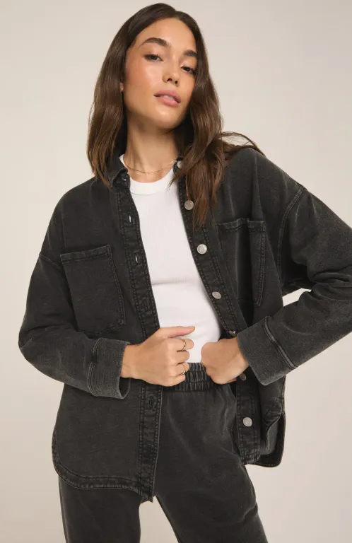 Z SUPPLY - All Day Knit Denim Jacket
